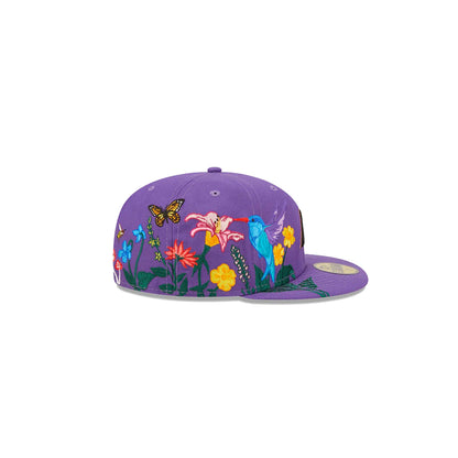 Arizona Diamondbacks Blooming Morado 59FIFTY Fitted