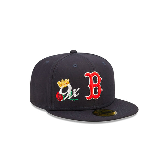 Boston Red Sox Azul Navy 59FIFTY Fitted
