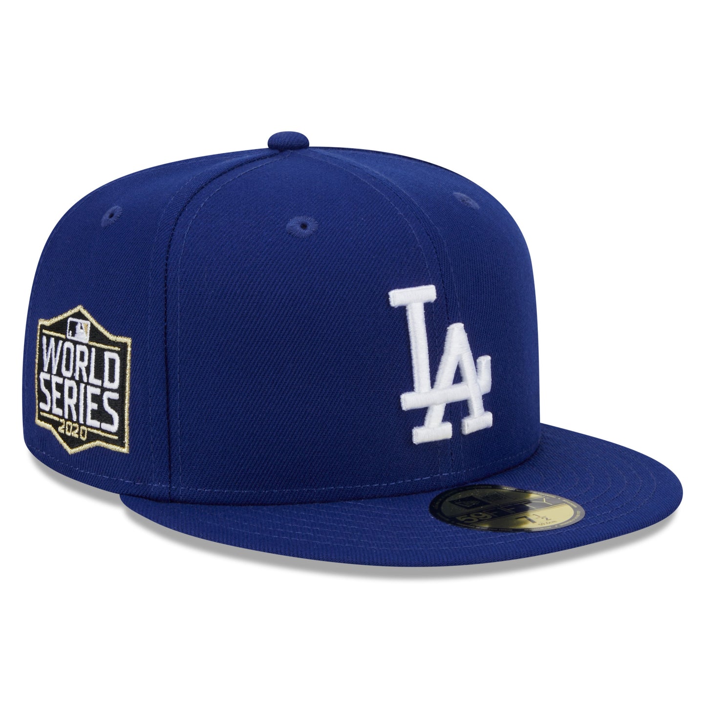 Los Angeles Dodgers World Series 2020 Side Patch 59FIFTY Fitted