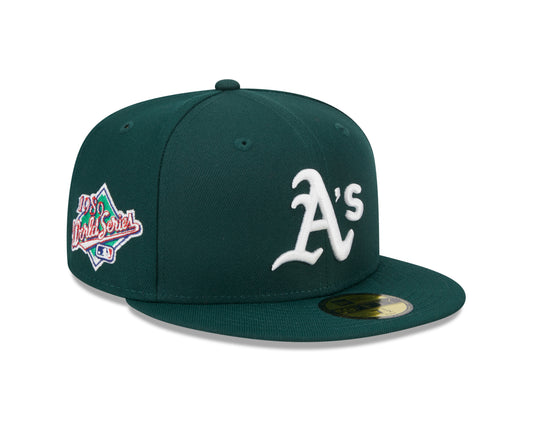 Oakland Athletics World Series 1989 Side Patch 59FIFTY Fitted