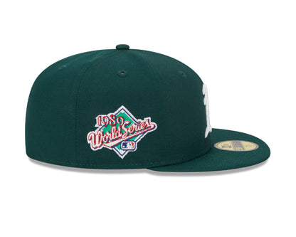 Oakland Athletics World Series 1989 Side Patch 59FIFTY Fitted