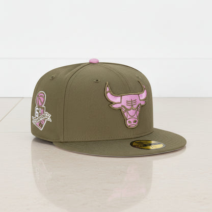 Chicago Bulls Lavender Field 59FIFTY Fitted