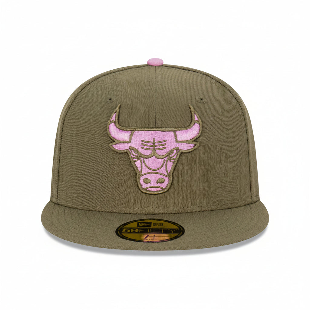 Chicago Bulls Lavender Field 59FIFTY Fitted