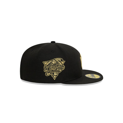 New York Yankees Metallic Negra 59FIFTY Fitted