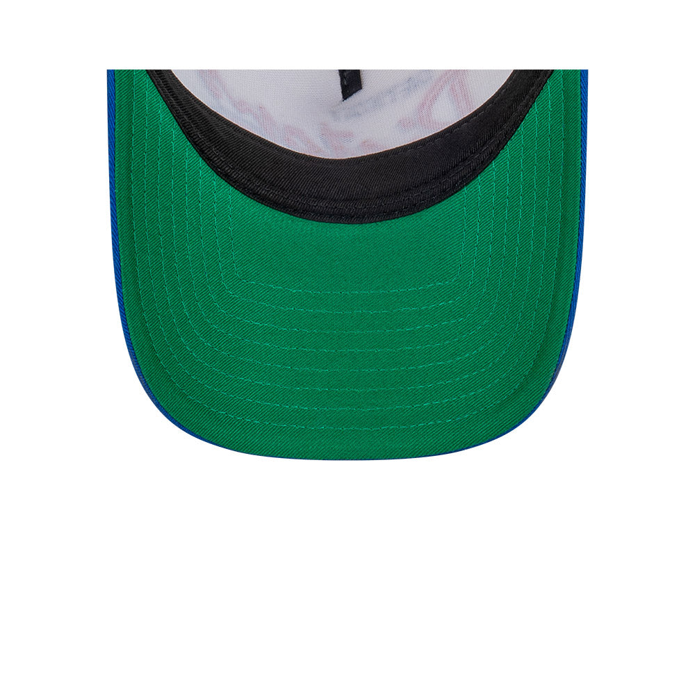 Los Angeles Dodgers Chrome Script 9FORTY A-Frame Snapback