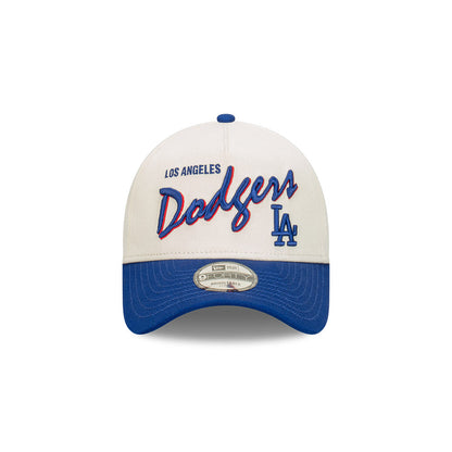 Los Angeles Dodgers Chrome Script 9FORTY A-Frame Snapback