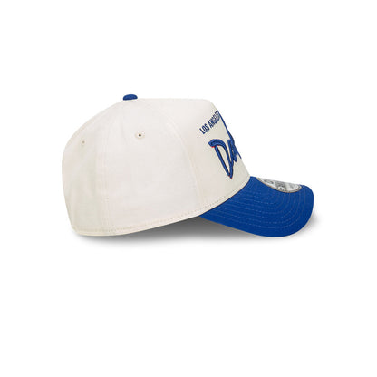 Los Angeles Dodgers Chrome Script 9FORTY A-Frame Snapback