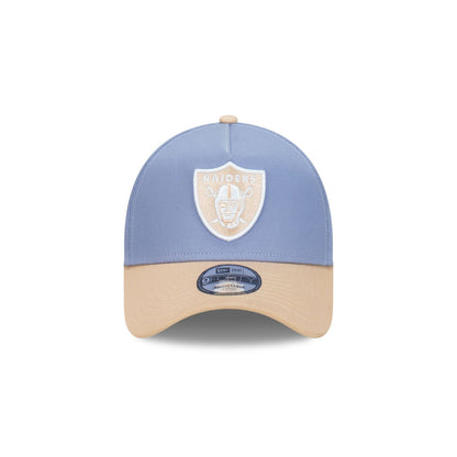 Las Vegas Raiders Blueberry Cream 9FORTY A-Frame Snapback