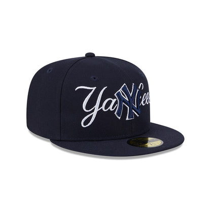 New York Yankees MLB Overlap 59FIFTY Fitted