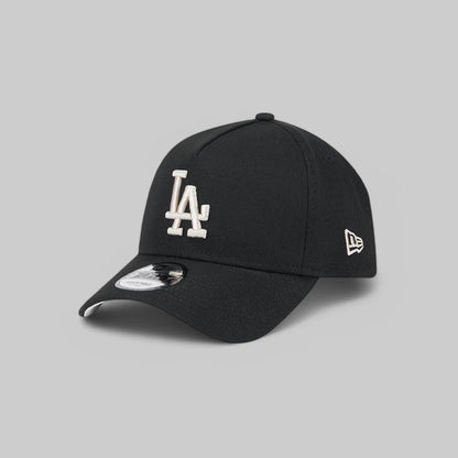 Los Angeles Dodgers Black Stone 9FORTY A-Frame Snapback