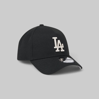 Los Angeles Dodgers Black Stone 9FORTY A-Frame Snapback