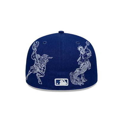 Los Angeles Dodgers Mythical Blue 59FIFTY Fitted