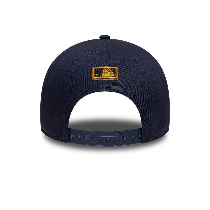 Los Angeles Dodgers World Series Patch Navy 9FORTY M-Crown Snapback