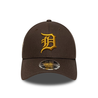 Detroit Tigers World Series Patch Dark Brown 9FORTY M-Crown Snapback