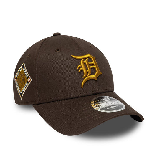 Detroit Tigers World Series Patch Dark Brown 9FORTY M-Crown Snapback