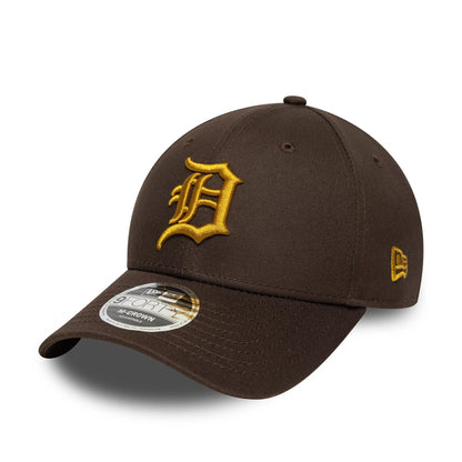 Detroit Tigers World Series Patch Dark Brown 9FORTY M-Crown Snapback