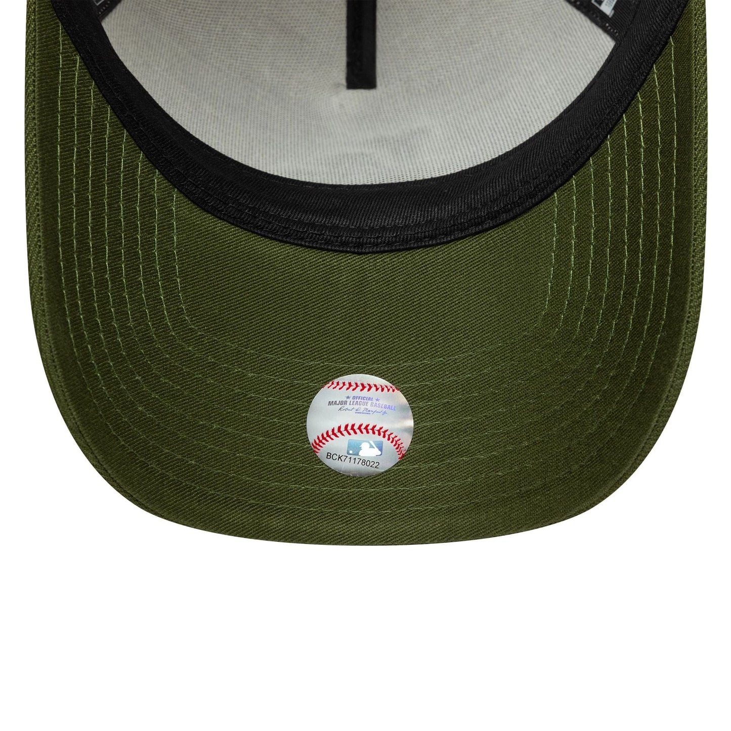 Los Angeles Dodgers World Series Patch Beige 9FORTY E-Frame Snapback