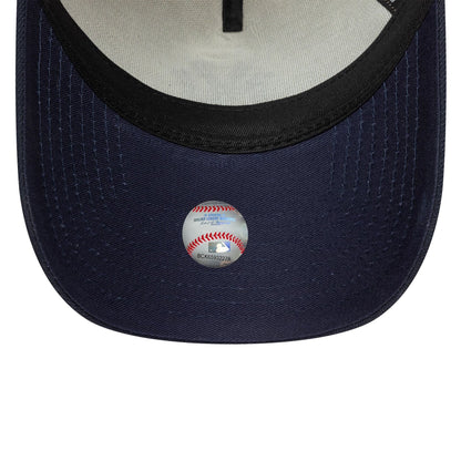 New York Yankees World Series Patch Beige 9FORTY E-Frame Snapback