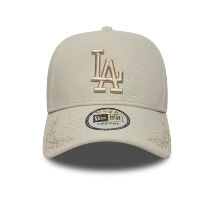 Los Angeles Dodgers Tonal Icon Beige 9FORTY E-Frame Snapback
