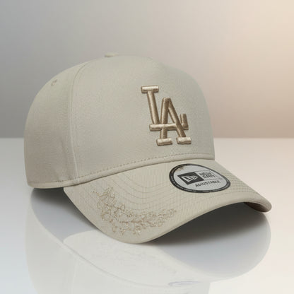 Los Angeles Dodgers Tonal Icon Beige 9FORTY E-Frame Snapback