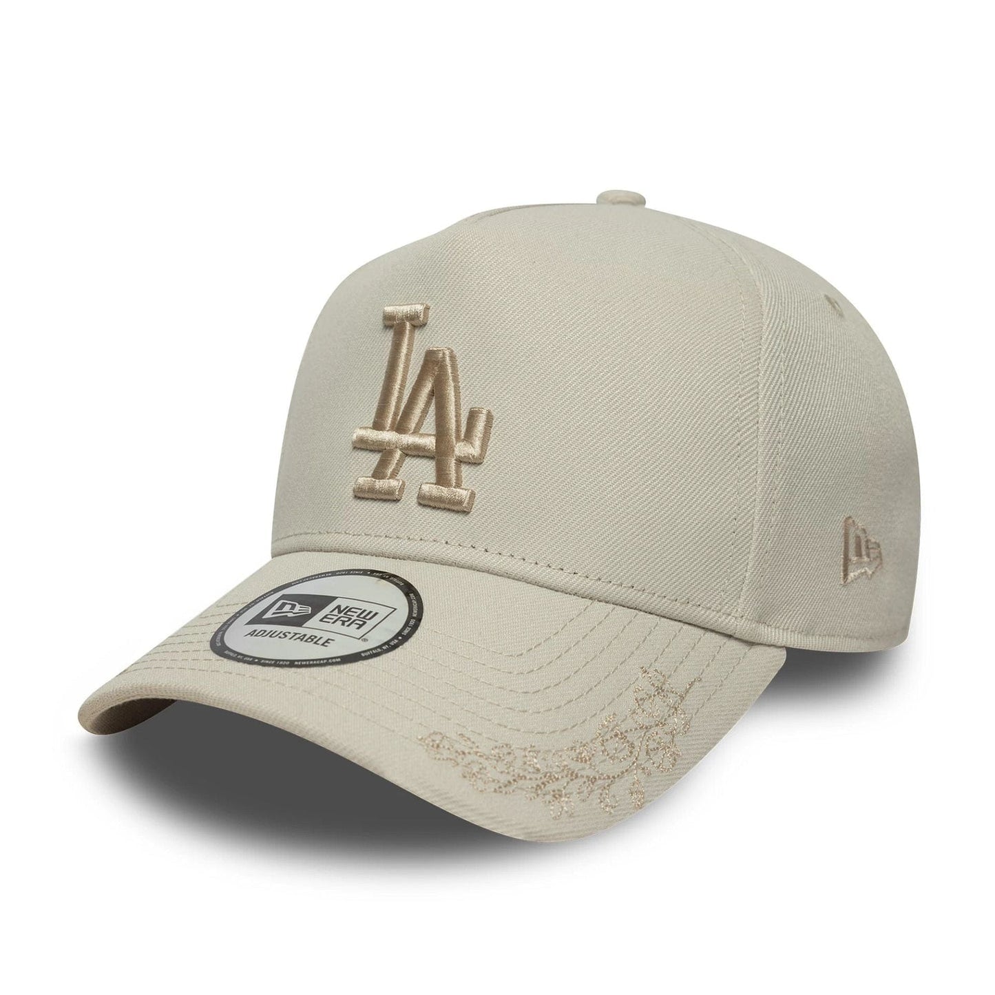 Los Angeles Dodgers Tonal Icon Beige 9FORTY E-Frame Snapback