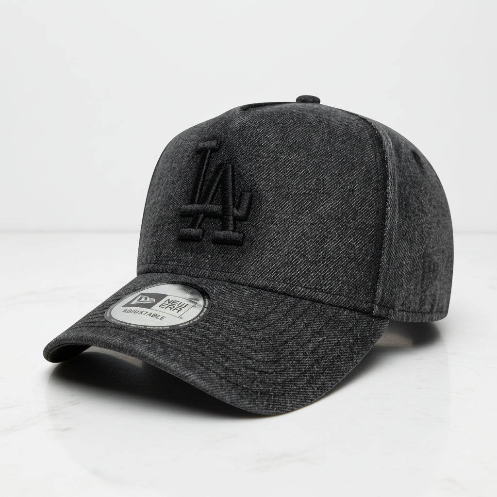 Los Angeles Dodgers Denim Black 9FORTY E-Frame Snapback