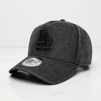 Los Angeles Dodgers Denim Black 9FORTY E-Frame Snapback