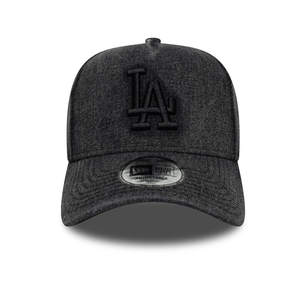 Los Angeles Dodgers Denim Black 9FORTY E-Frame Snapback
