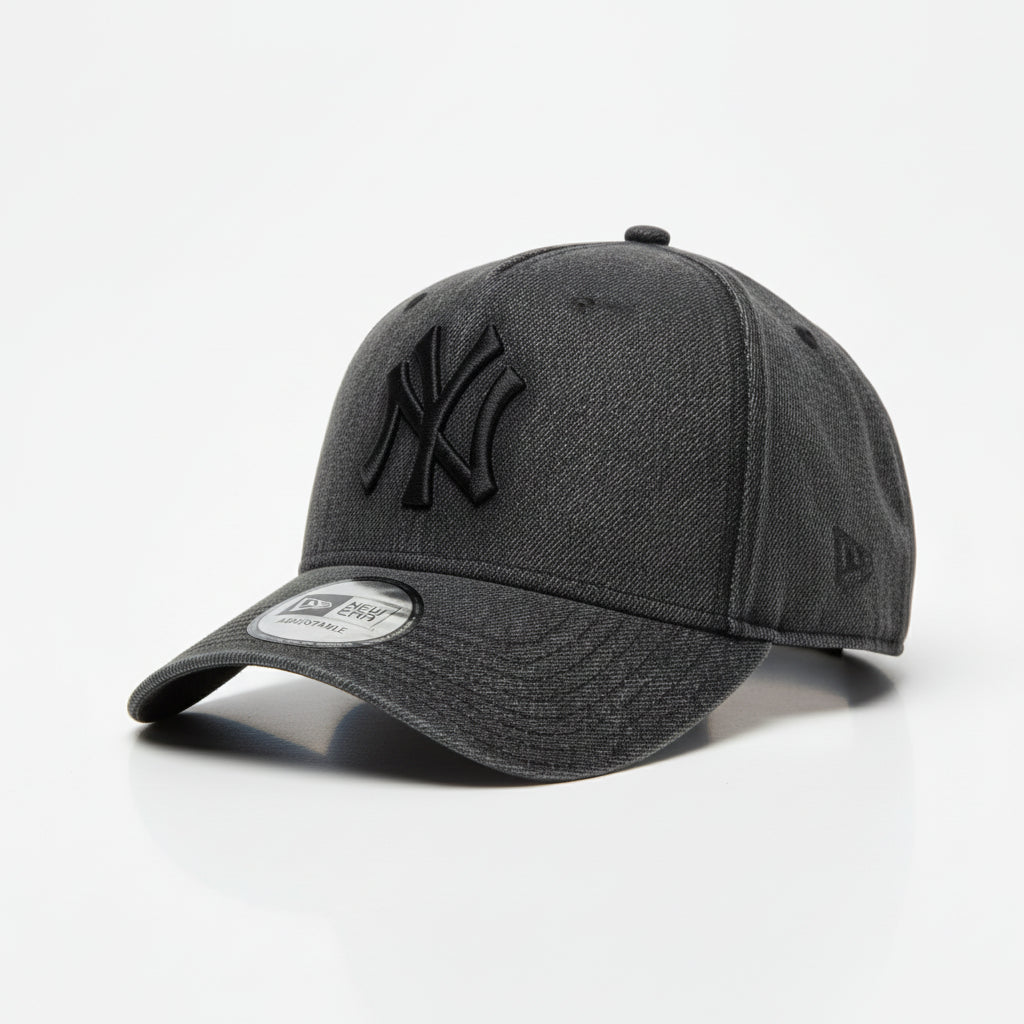 New York Yankees Denim Black 9FORTY E-Frame Snapback