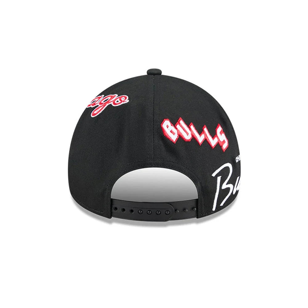 Chicago Bulls All Over Team 9FORTY A-Frame Snapback