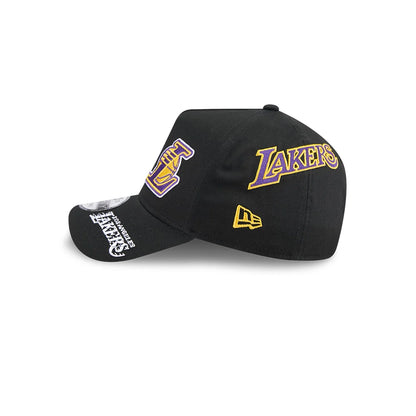 Los Angeles Lakers All Over Team 9FORTY A-Frame Snapback