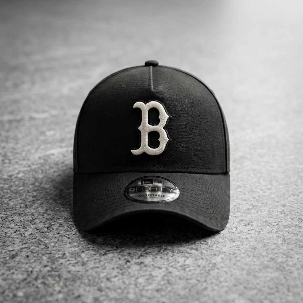 Boston Red Sox Washed Canvas 9FORTY A-Frame Snapback