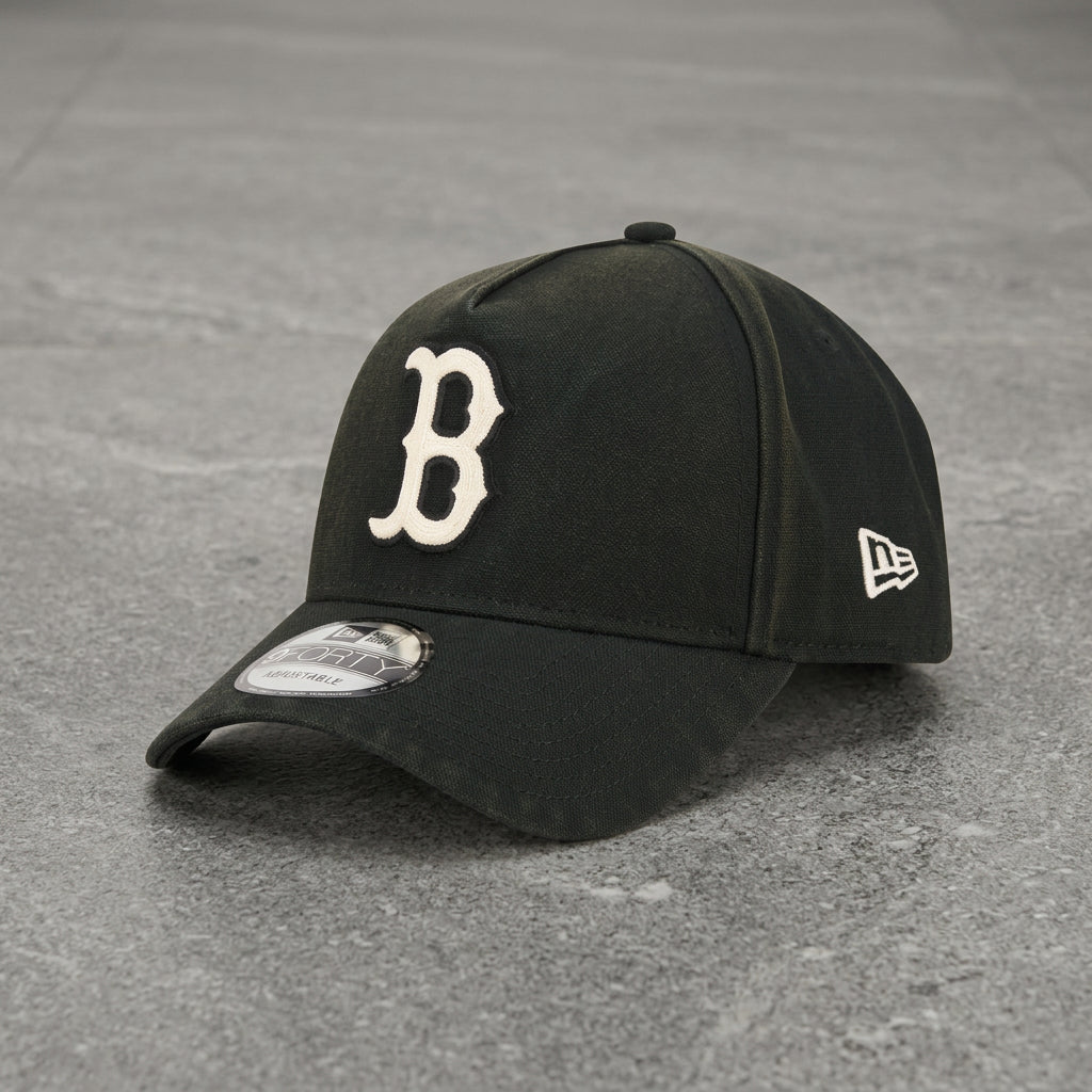 Boston Red Sox Washed Canvas 9FORTY A-Frame Snapback