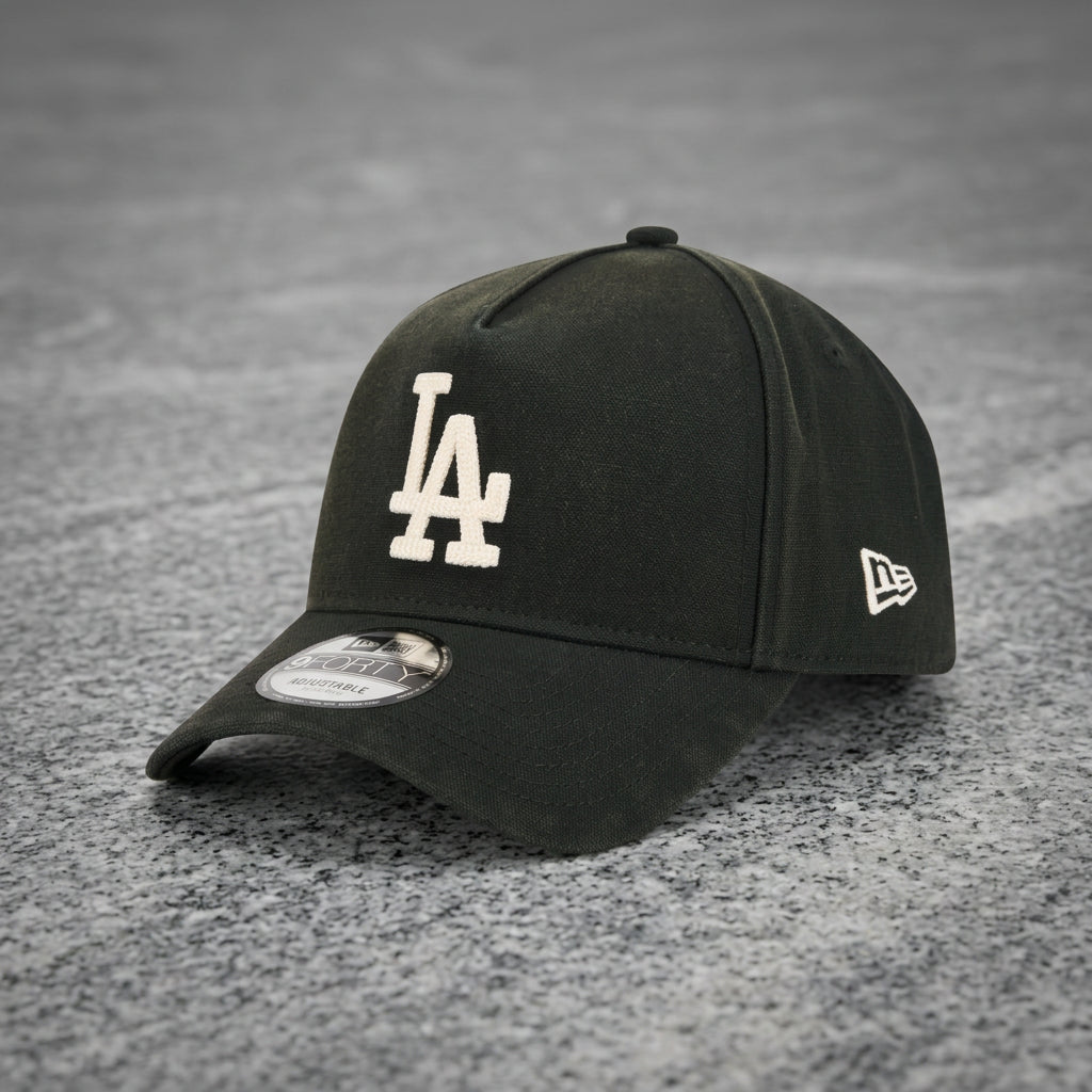 Los Angeles Dodgers Washed Canvas 9FORTY A-Frame Snapback
