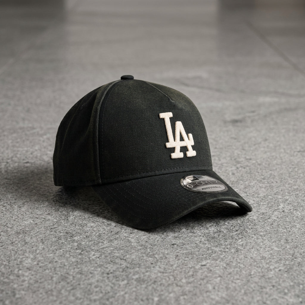 Los Angeles Dodgers Washed Canvas 9FORTY A-Frame Snapback