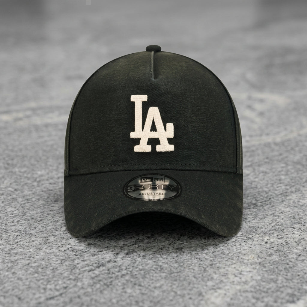 Los Angeles Dodgers Washed Canvas 9FORTY A-Frame Snapback