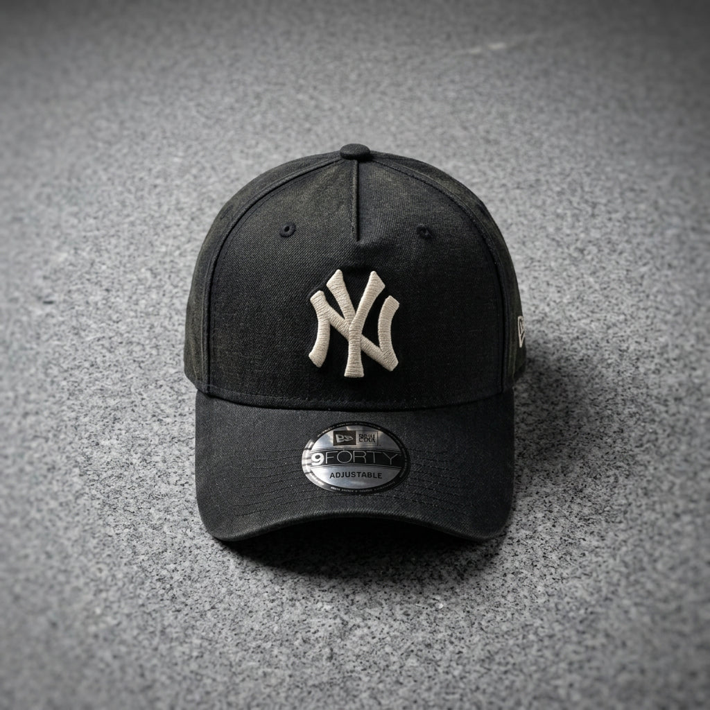 New York Yankees Washed Canvas 9FORTY A-Frame Snapback