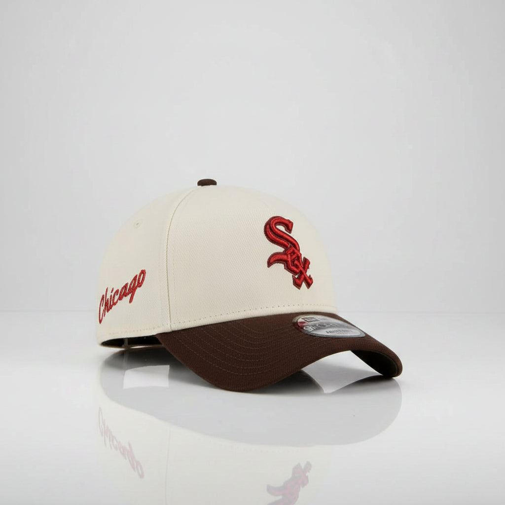 Chicago White Sox City Script 9FORTY A-Frame Snapback