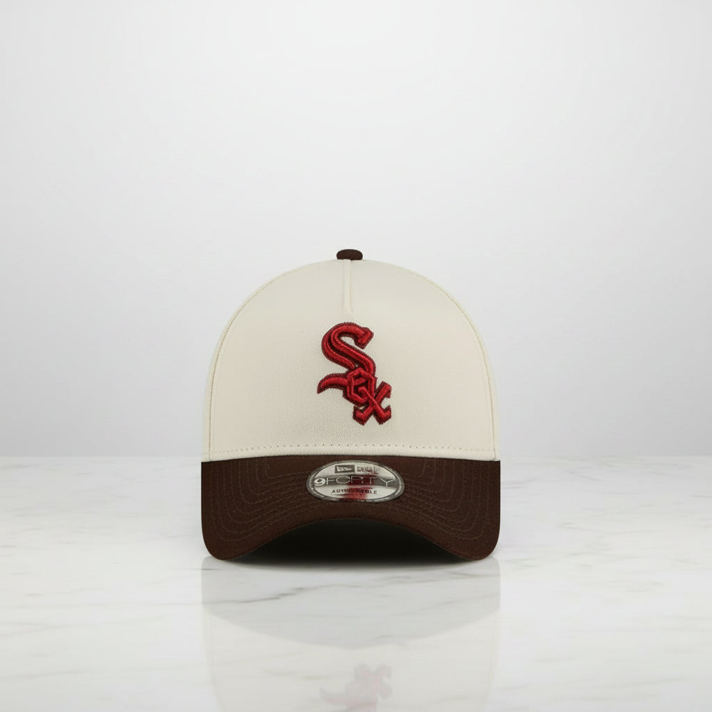Chicago White Sox City Script 9FORTY A-Frame Snapback