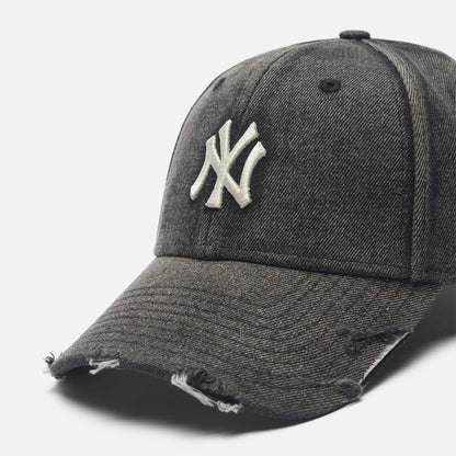 New York Yankees Acid Wash Denim 9FORTY Strapback