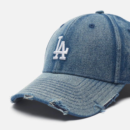 Los Angeles Dodgers Acid Wash Denim 9FORTY Strapback