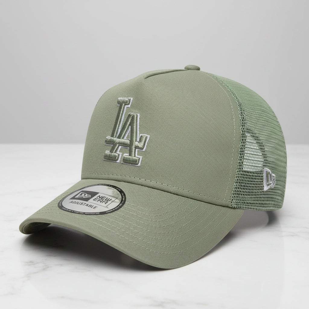 Los Angeles Dodgers Outline Evergreen Adjustable Trucker