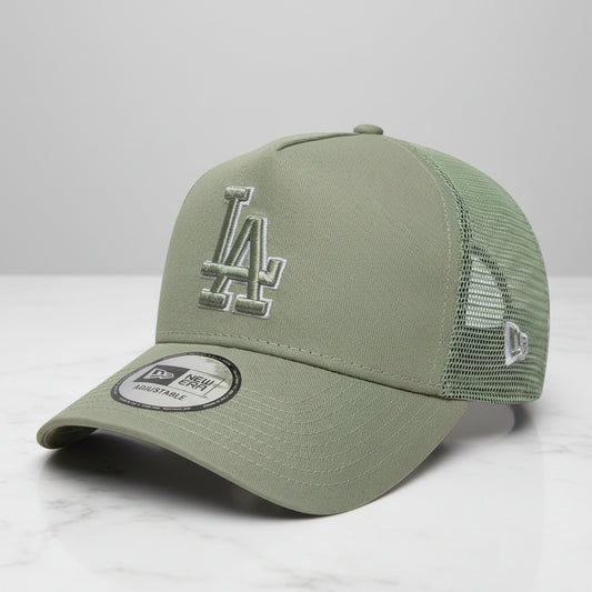 Los Angeles Dodgers Outline Evergreen 9FORTY E-Frame Trucker