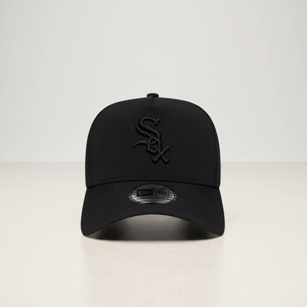 Chicago White Sox Recycled Black on Black 9FORTY A-Frame Adjustable