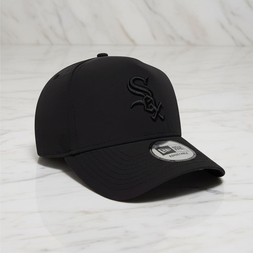 Chicago White Sox Recycled Black on Black 9FORTY A-Frame Adjustable