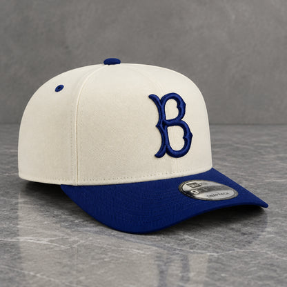 Brooklyn Dodgers Two Tone Team Script 9FIFTY A-Frame Snapback