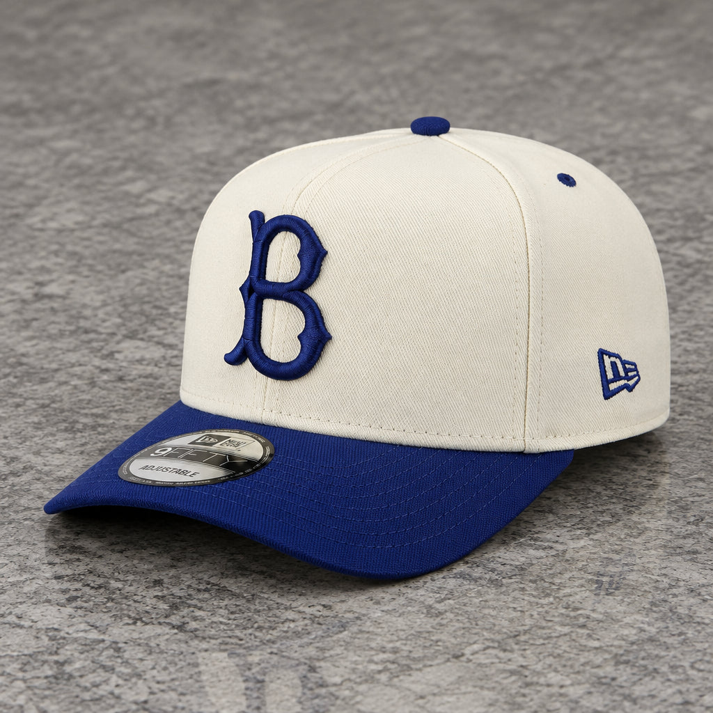 Brooklyn Dodgers Two Tone Team Script 9FIFTY A-Frame Snapback