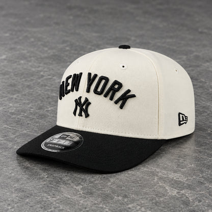 New York Yankees Cream Black 9SEVENTY Stretch-Snap
