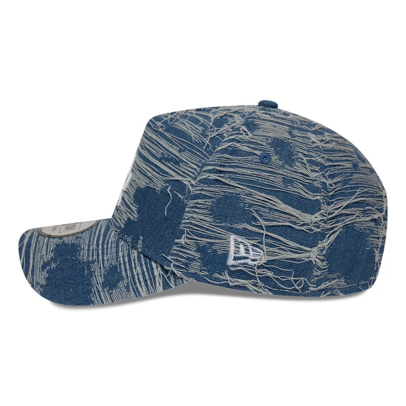 Los Angeles Dodgers Distressed Denim 9FORTY E-Frame Snapback
