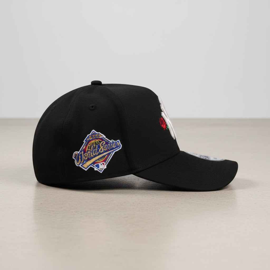 New York Yankees Black Rose Classic Edition 9FORTY A-Frame Snapback